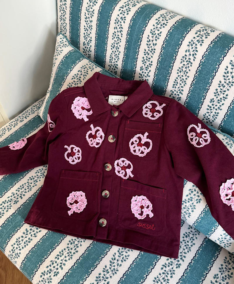 Sissel Edelbo - Bea Mini Jakke - Burgundy