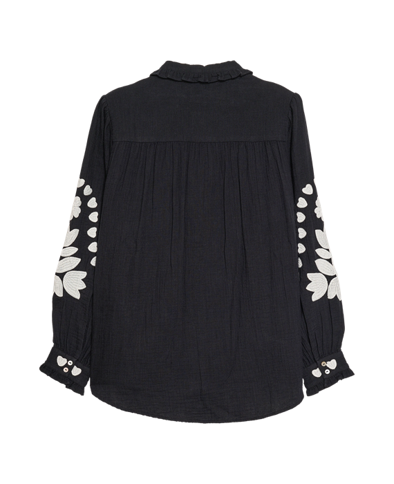 Sissel Edelbo - Rae Skjorte - Black - Onesize