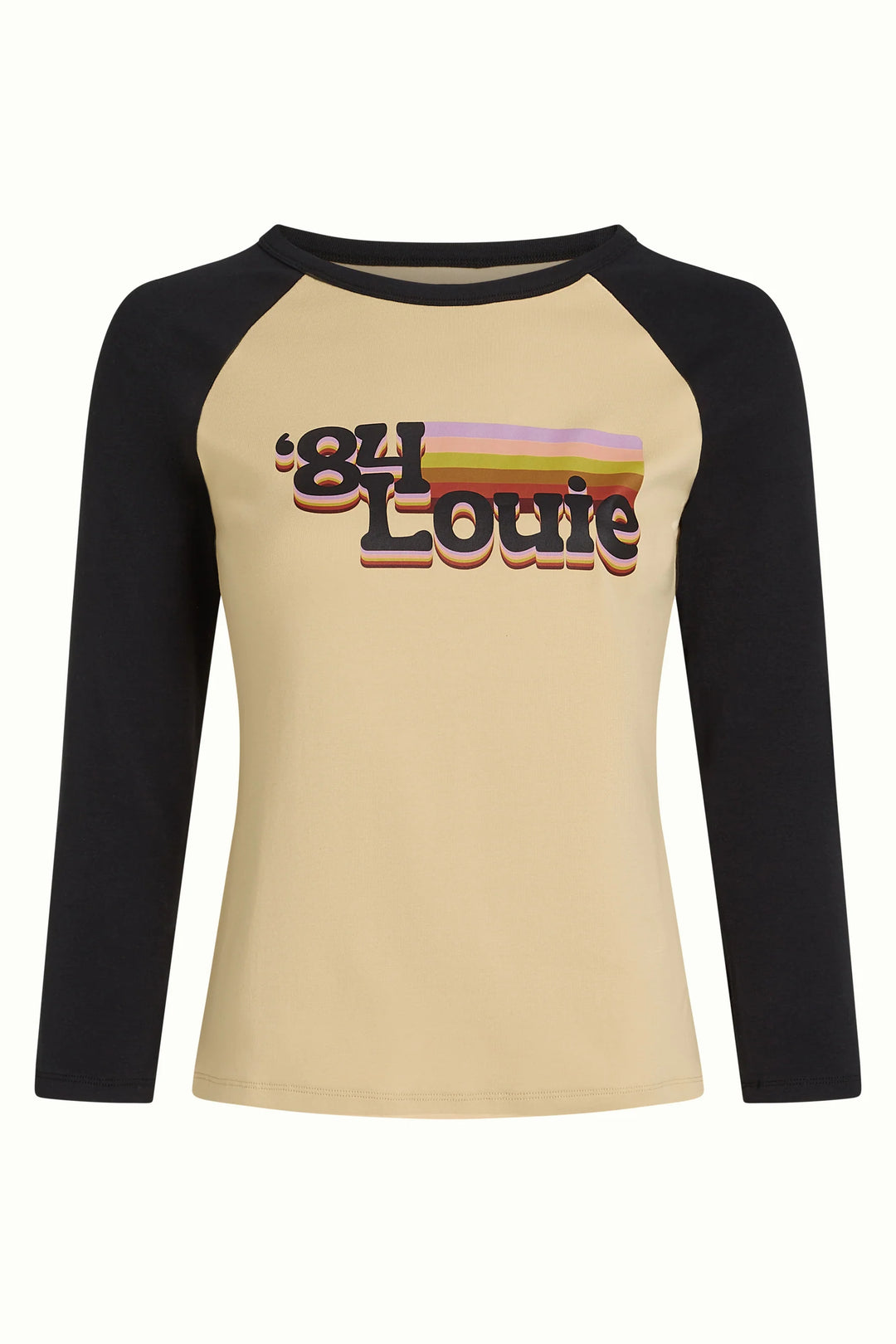 King Louie - Raglan logo T-shirt - Black 
