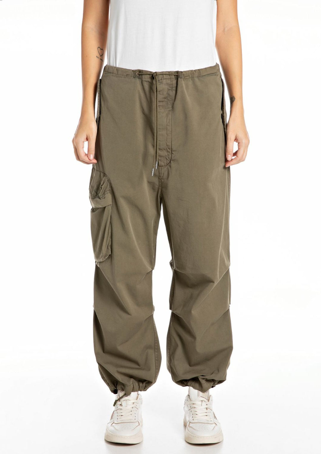 Replay - Bukser - Army Green