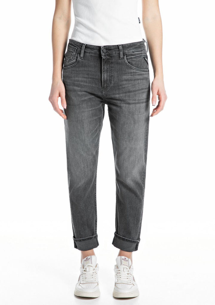 Replay - Marty - Slim Boy Fit - Jeans - Black Strech Denim