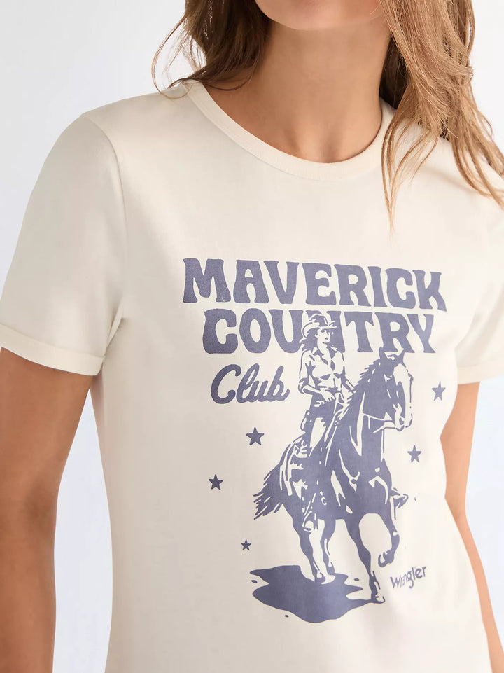 Wangler - Ringer t-shirts - Worn White