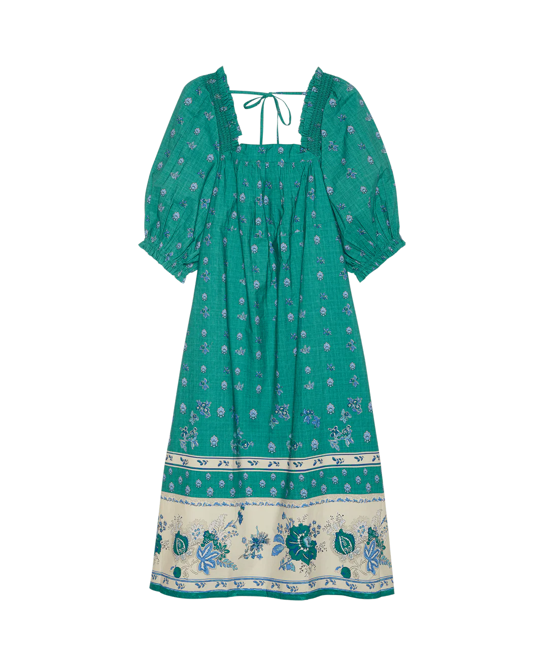 Sissel Edelbo -Ronda Kjole - Green - ONESIZE