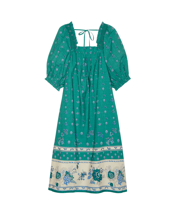 Sissel Edelbo -Ronda Kjole - Green - ONESIZE