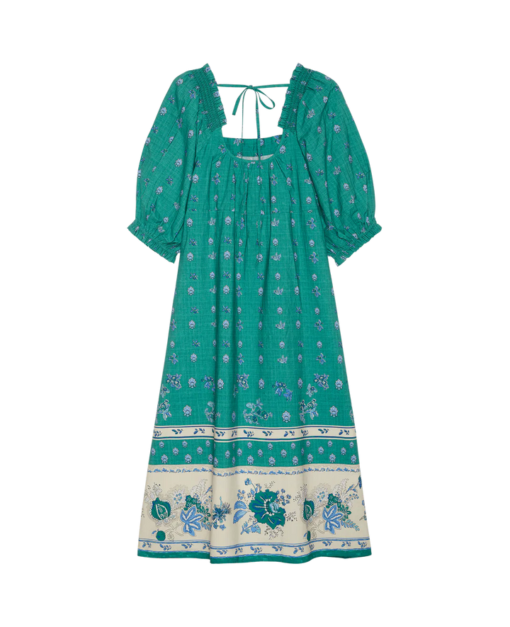 Sissel Edelbo -Ronda Kjole - Green - ONESIZE