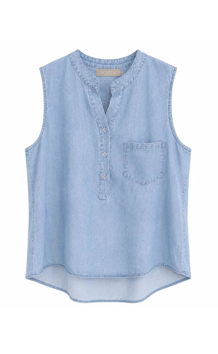 Marta - Rylina Top - Medio Blue