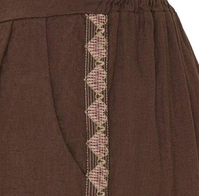 Marta - Sabina Shorts - Cold Brown