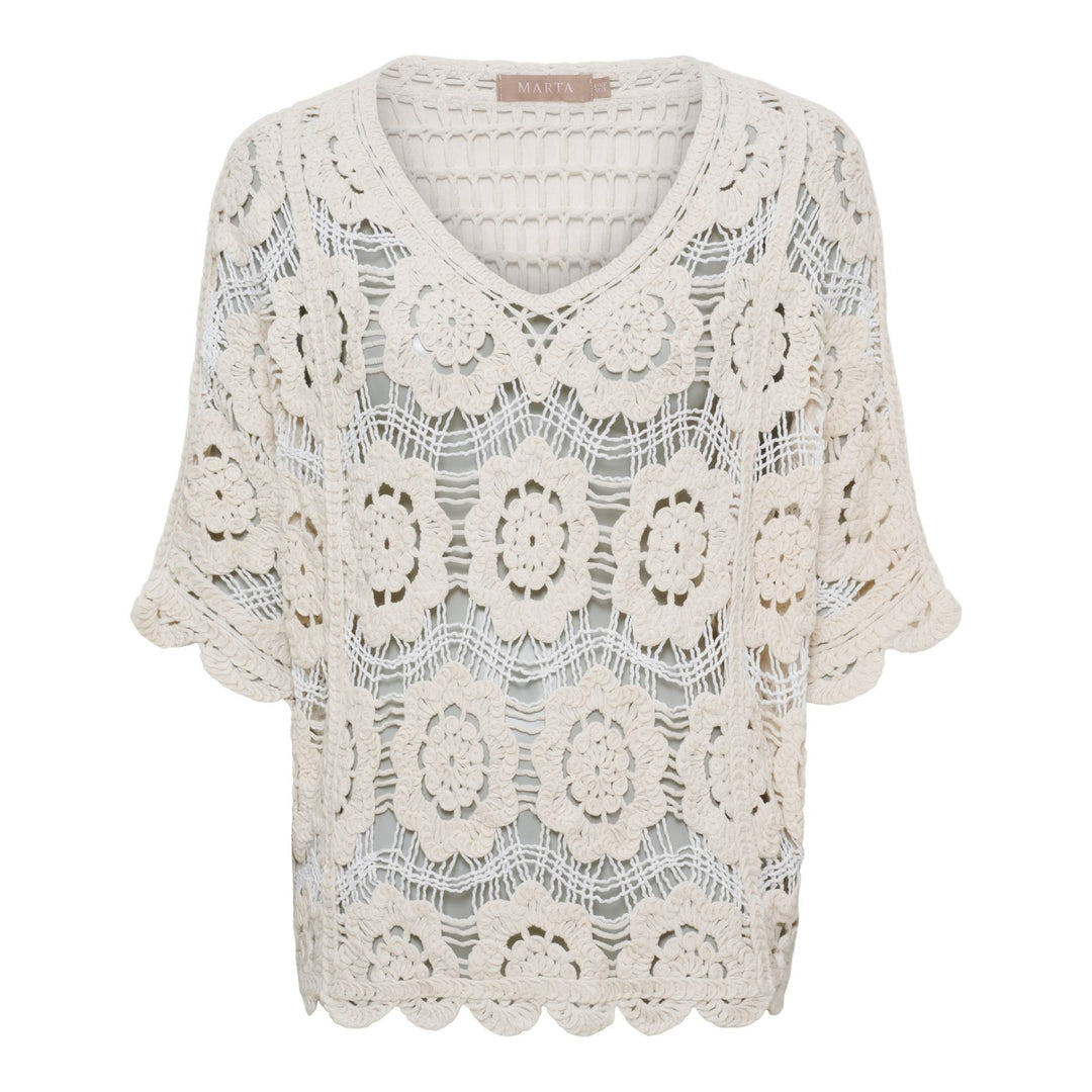 Marta - Sassie Bluse - Beige 