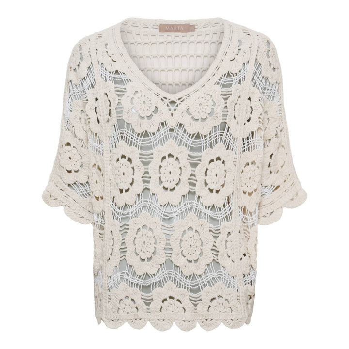 Marta - Sassie Bluse - Beige 