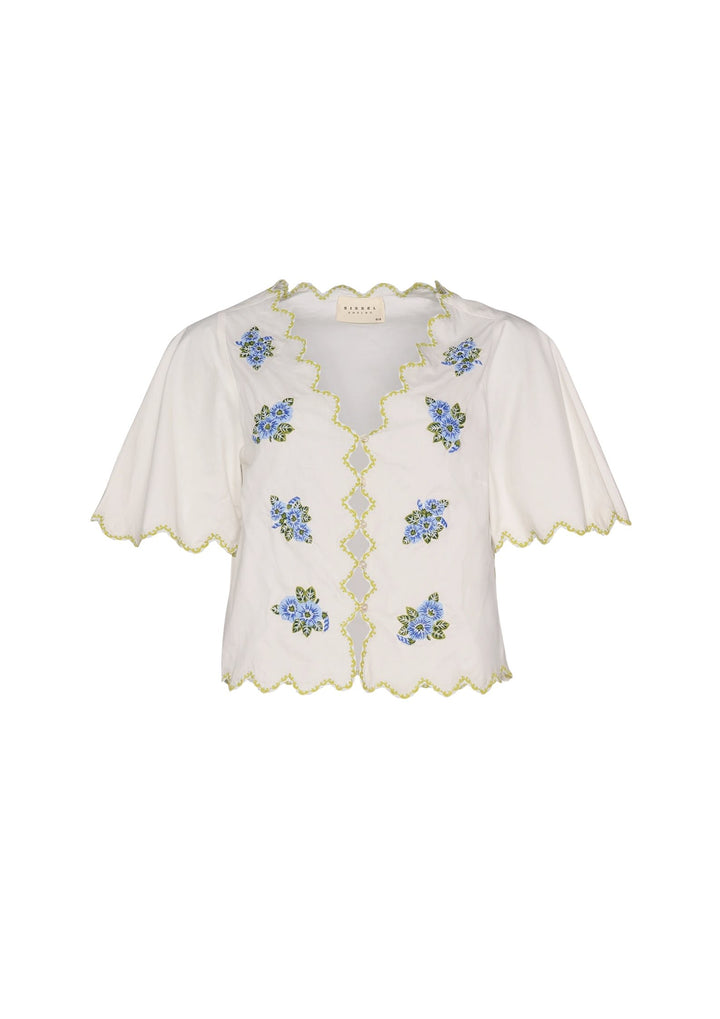 Sissel Edelbo - Blueflower Top - Onesize