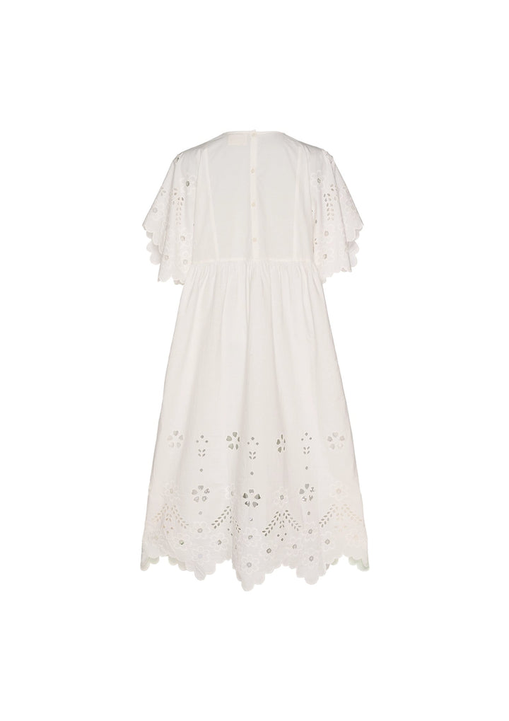 Sissel Edelbo - Trine Kjole - White Cutwork - Onesize