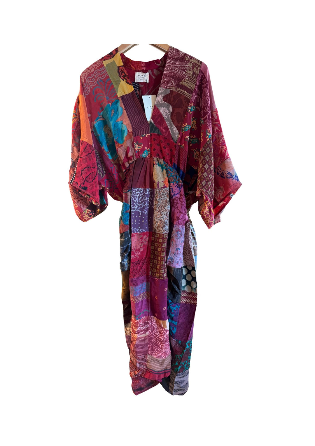 Sissel Edelbo - Juno Silk Patchwork Dress - Juno2 - S/M