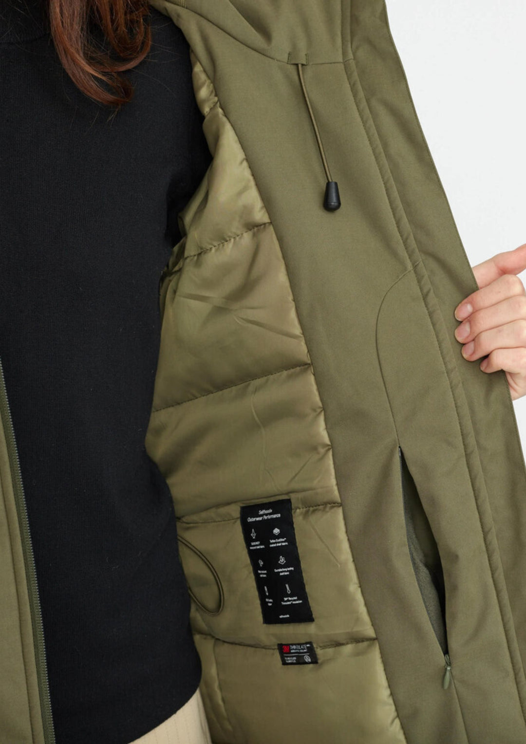 Selfhood - Hooded Coat - Army