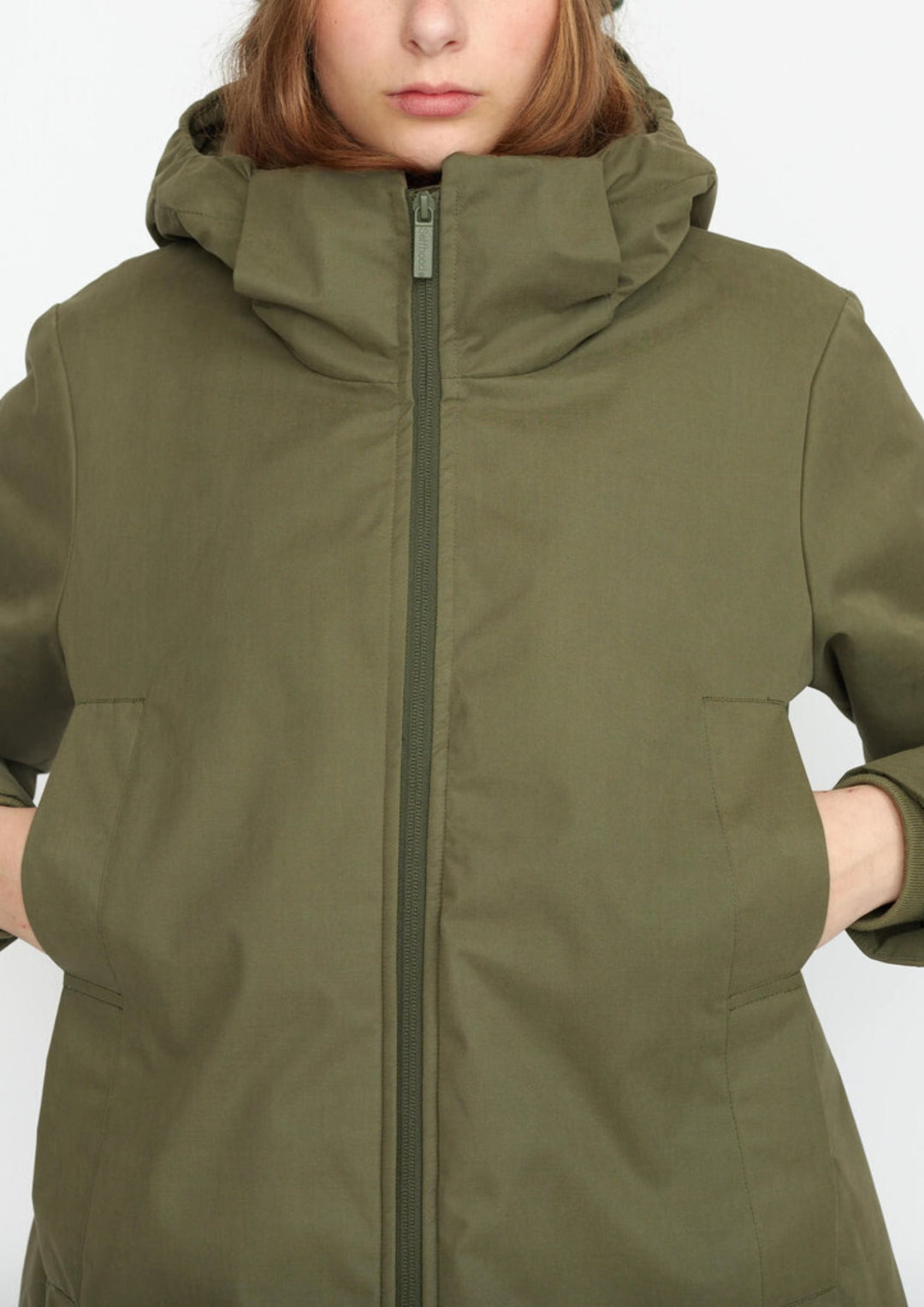 Selfhood - Hooded Coat - Army