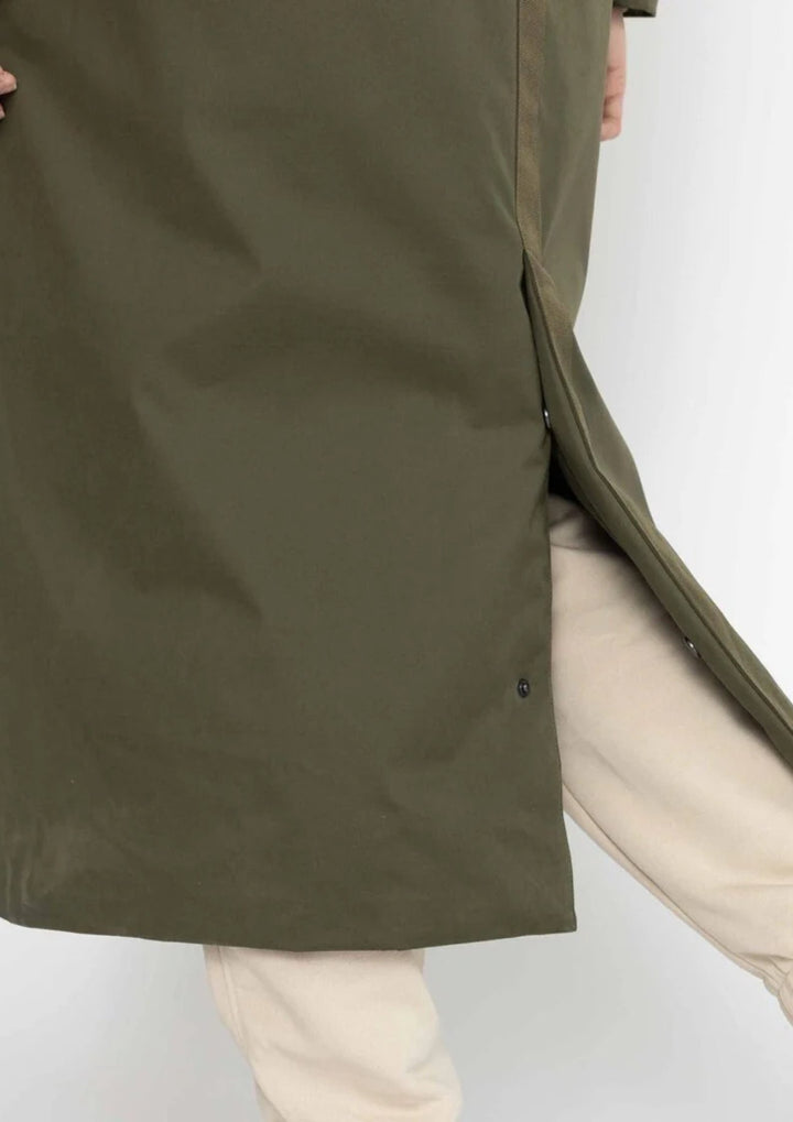 Selfhood - Long Parka Coat - Army