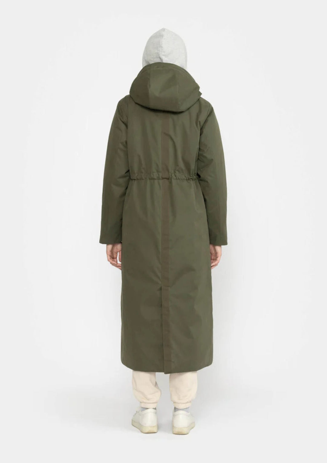 Selfhood - Long Parka Coat - Army