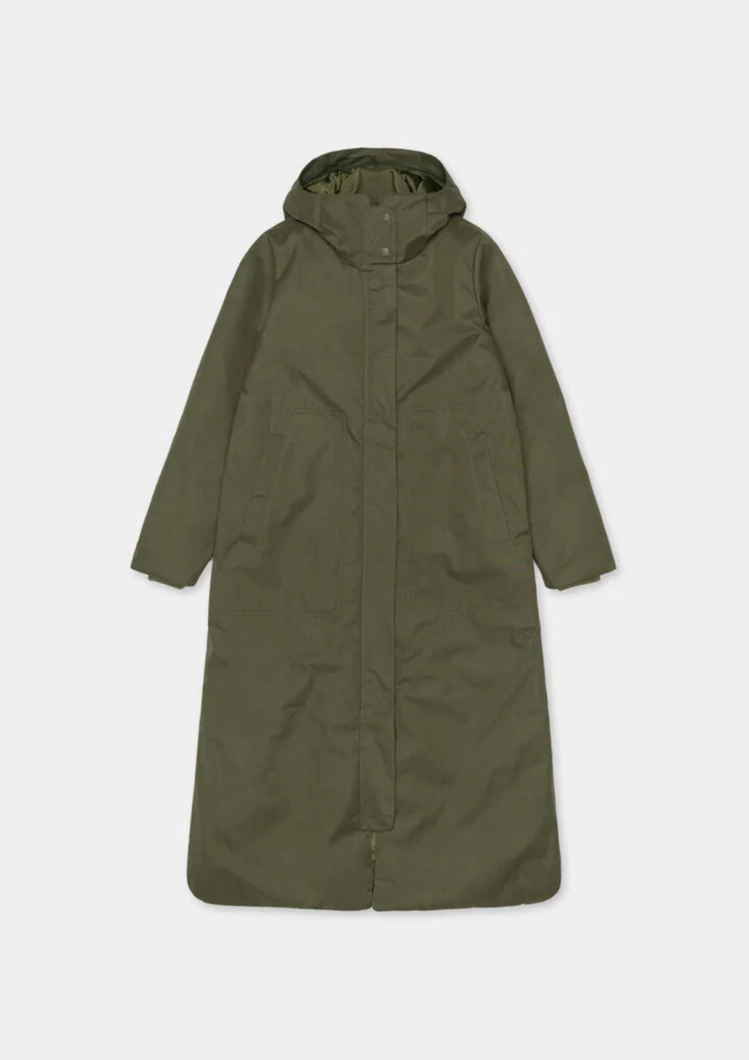 Selfhood - Long Parka Coat - Army