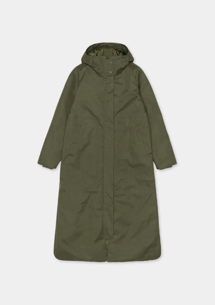 Selfhood - Long Parka Coat - Army