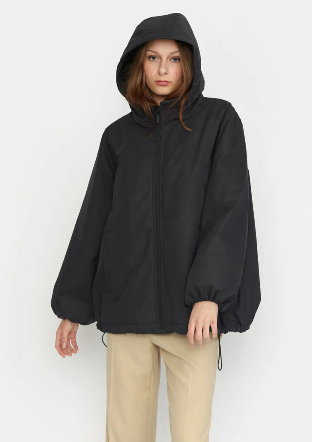 Selfhood - Puff-Sleeve Jacket - Black