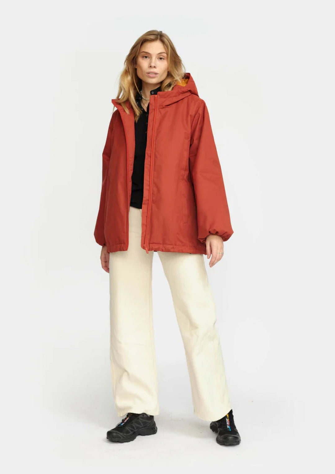 Selfhood - Puff-Sleeve Jacket - Rust