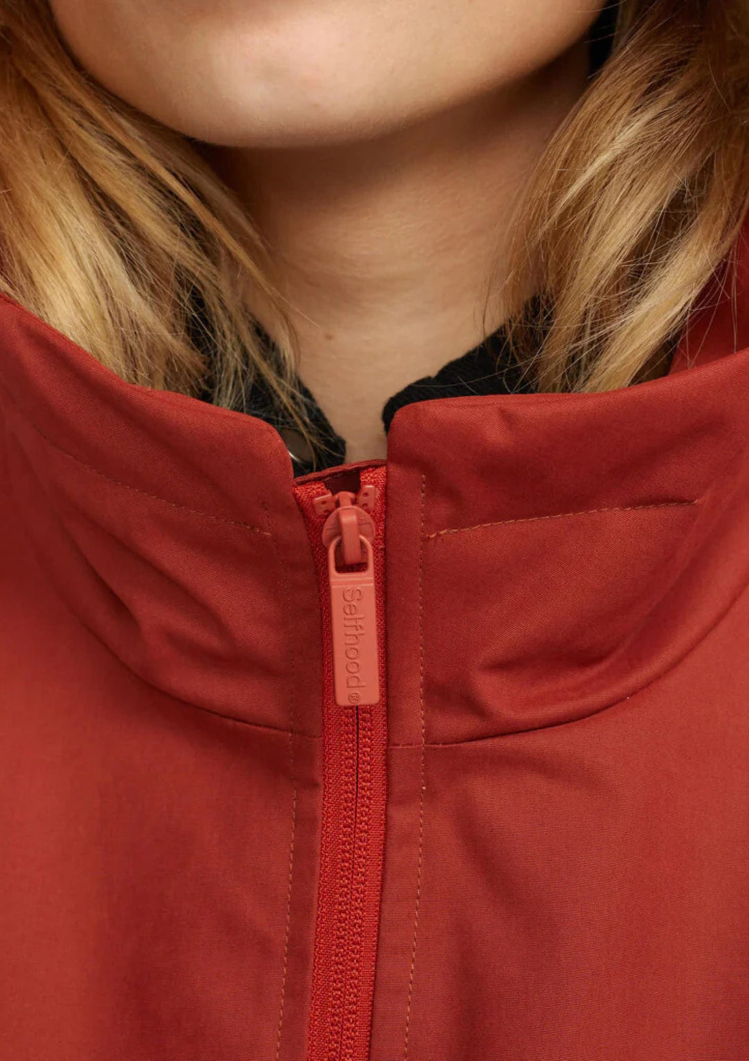 Selfhood - Puff-Sleeve Jacket - Rust