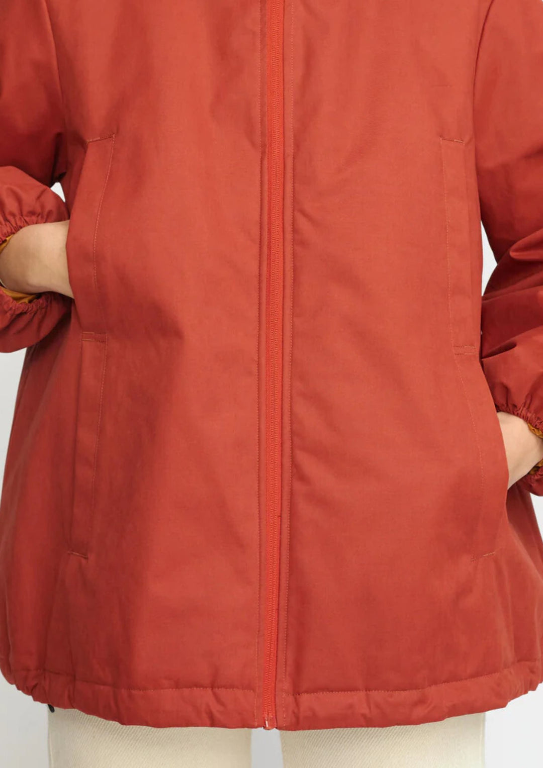 Selfhood - Puff-Sleeve Jacket - Rust