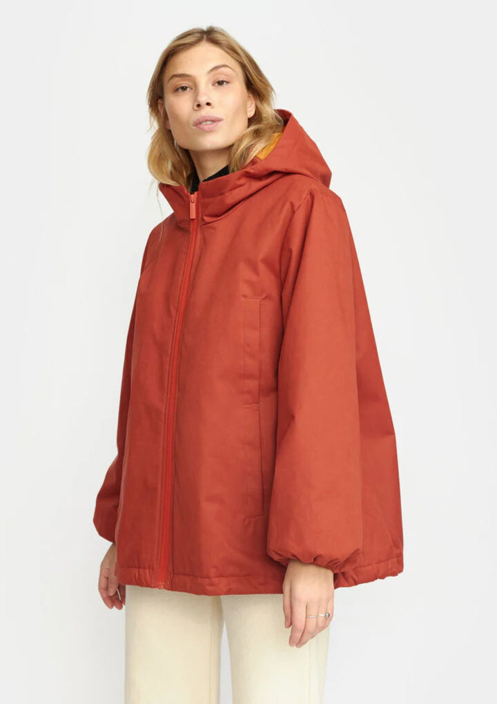Selfhood - Puff-Sleeve Jacket - Rust
