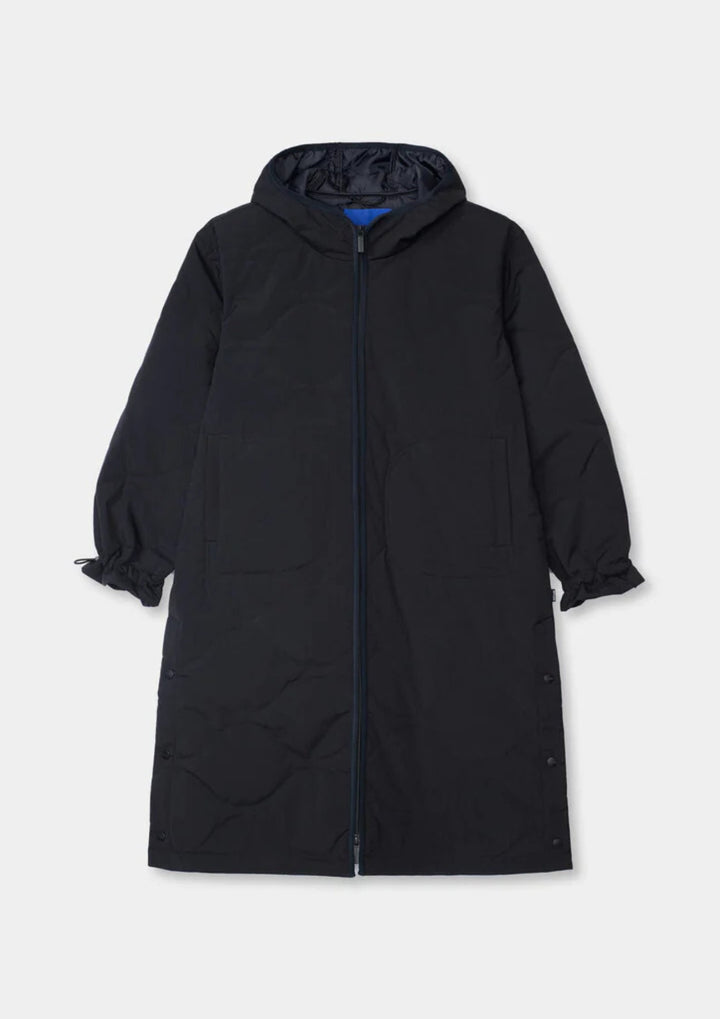 Selfhood - Quilted Coat - Black