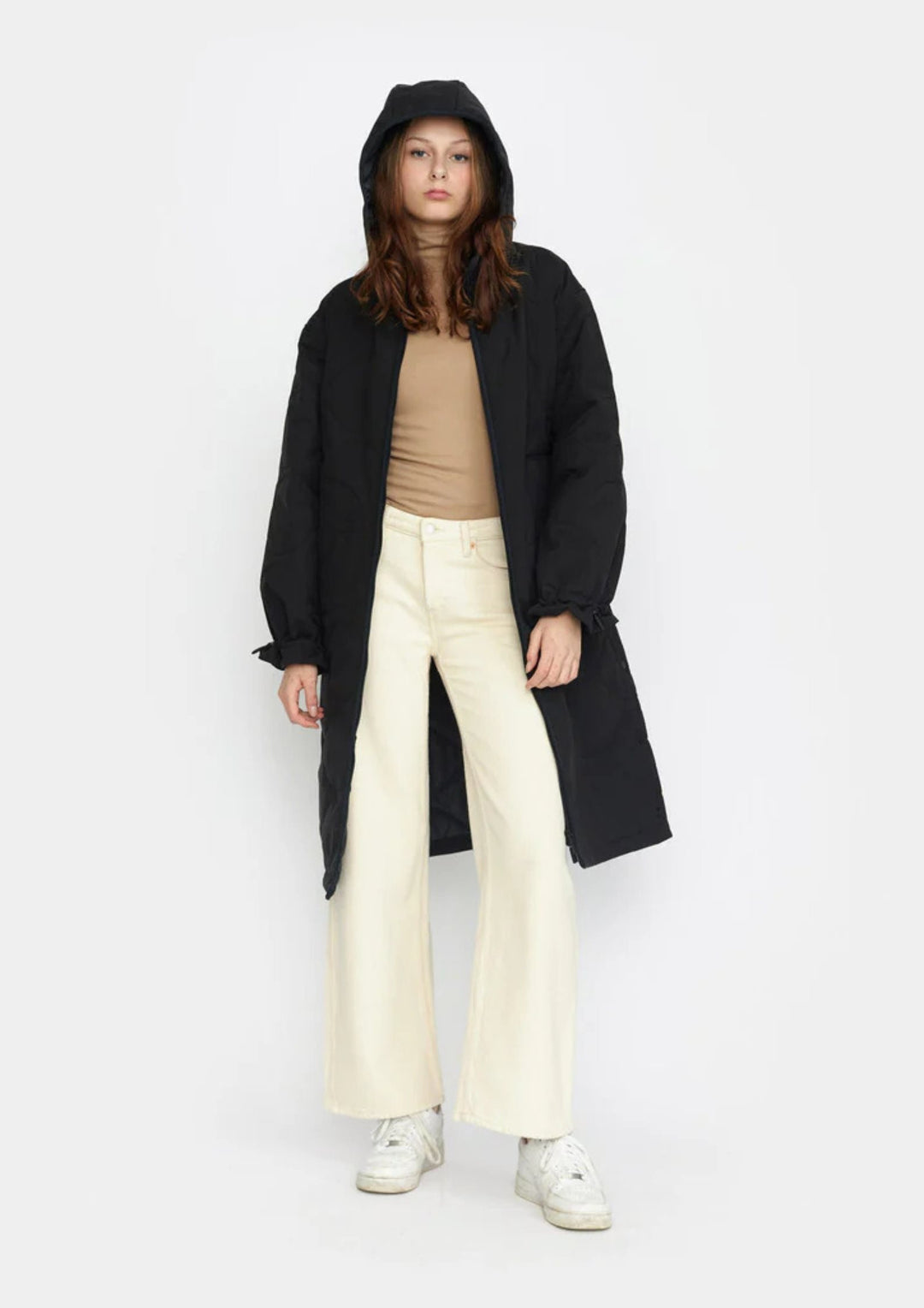 Selfhood - Quilted Coat - Black