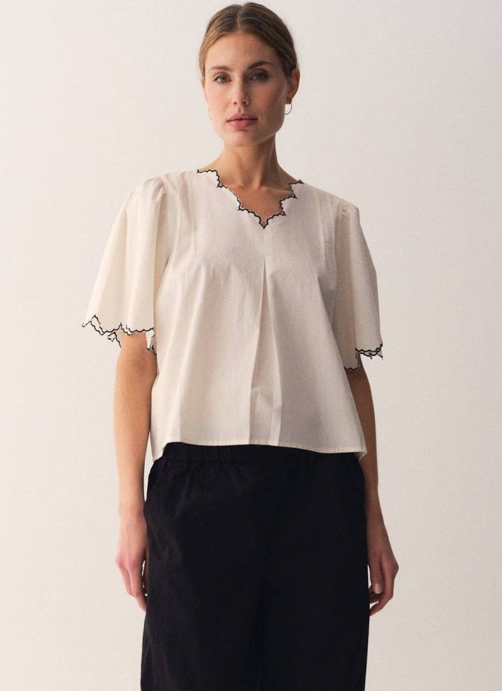 Gossia - Gitt blouse - Cream