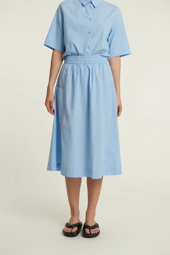 Basic apparel - Silje - Nederdel - Frozen fjord