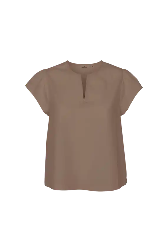 Basic Apparel - Silje SS Top - Portobella