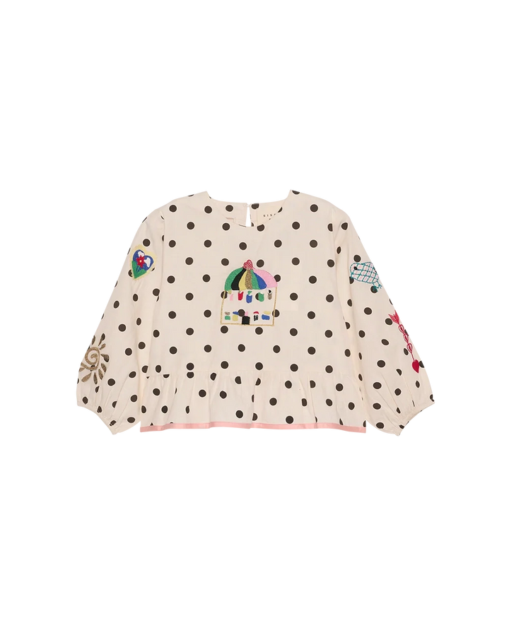 Sissel Edelbo - Diana Mini Top - Coffee &amp; Cream