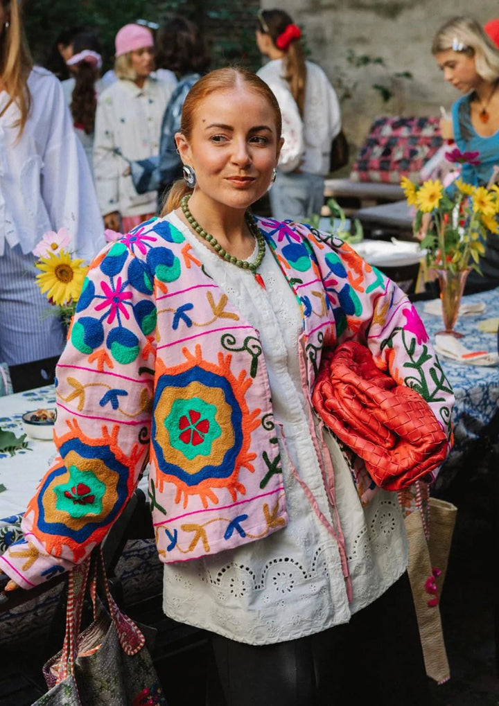 Sissel - Fie Jakke - Rose Suzani - Onesize