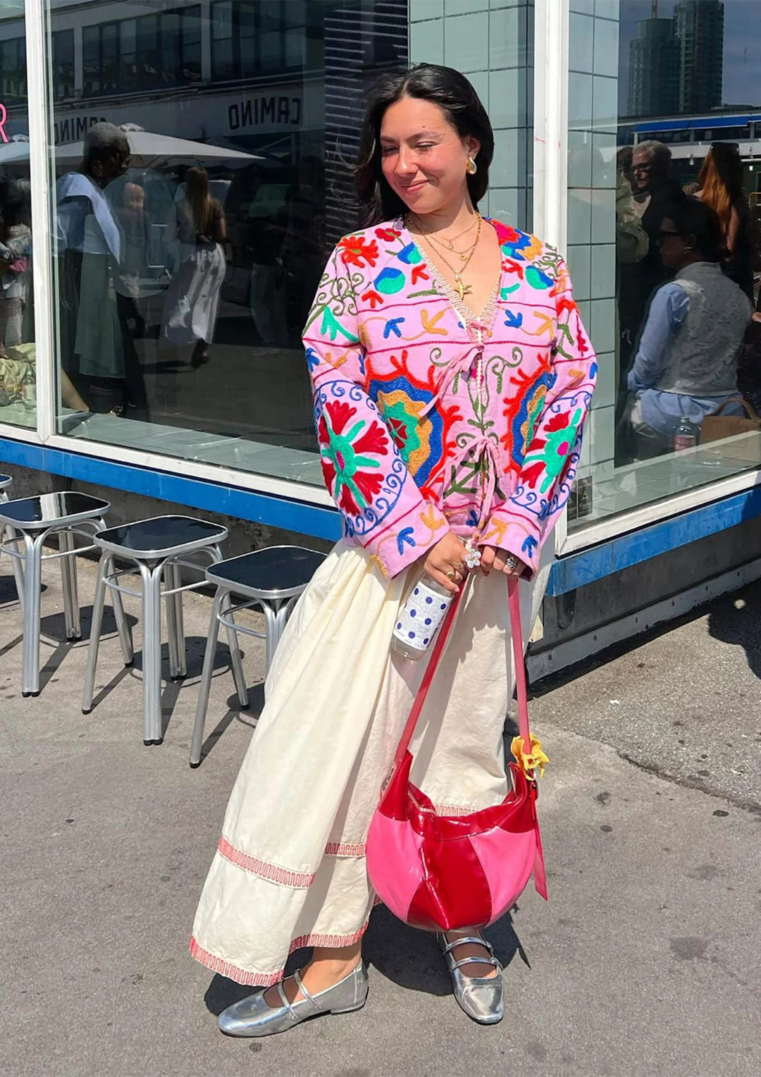 Sissel - Fie Jakke - Rose Suzani - Onesize