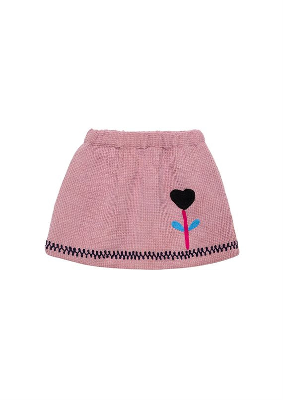 Sissel Clio mini skirt - Hazel Waffle