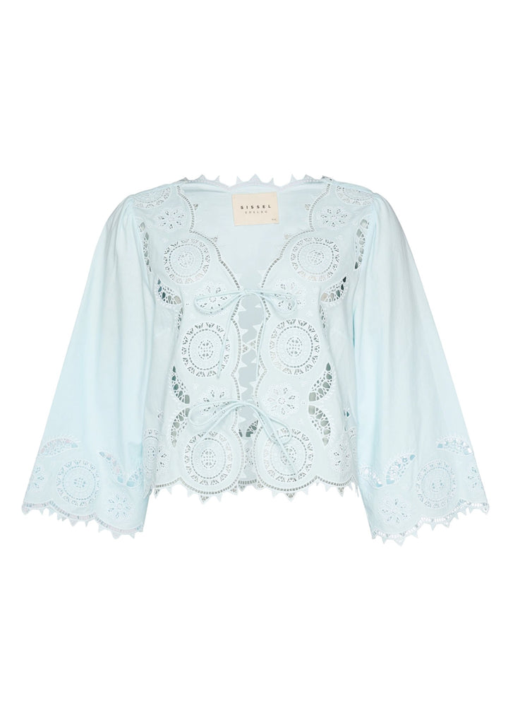 Sissel Edelbo - Anjali top - Crystal Blue - One Size
