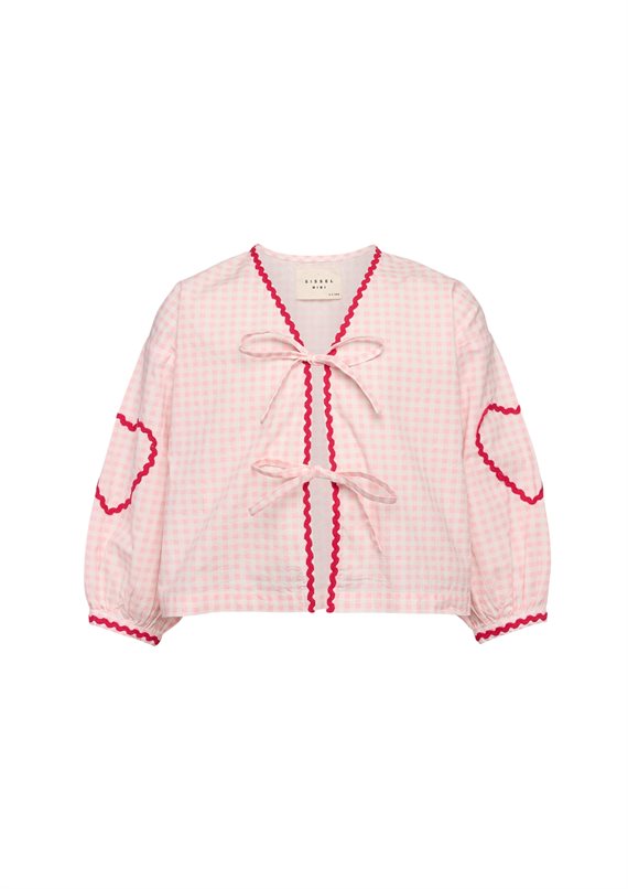 Sissel Edelbo - Astrid  mini top - Pink Checks