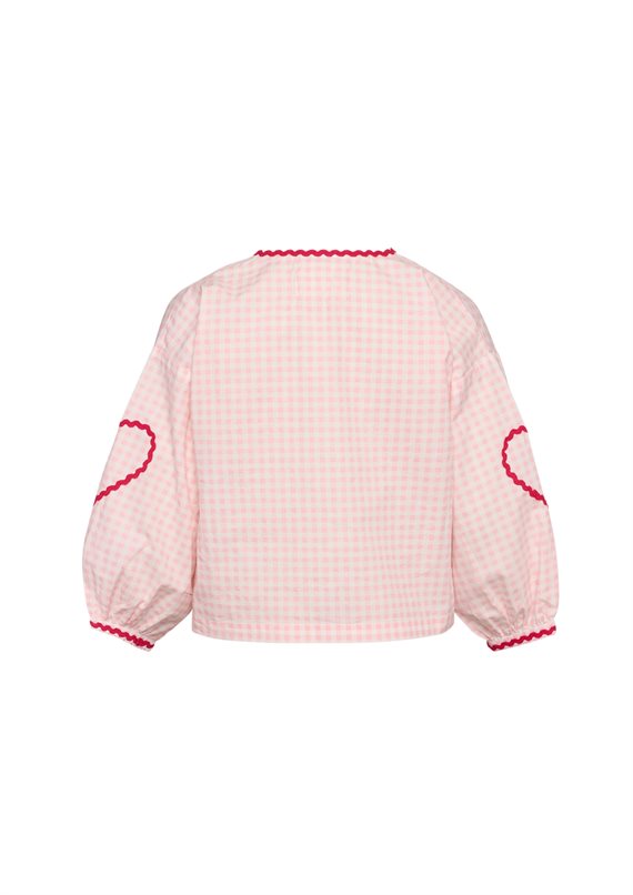 Sissel Edelbo - Astrid  mini top - Pink Checks