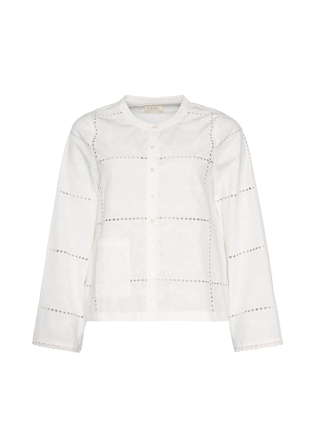 Sissel Edelbo - Ava Shirt - Leftover Fabric - White Squares