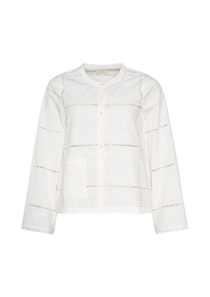 Sissel Edelbo - Ava Shirt - Leftover Fabric - White Squares