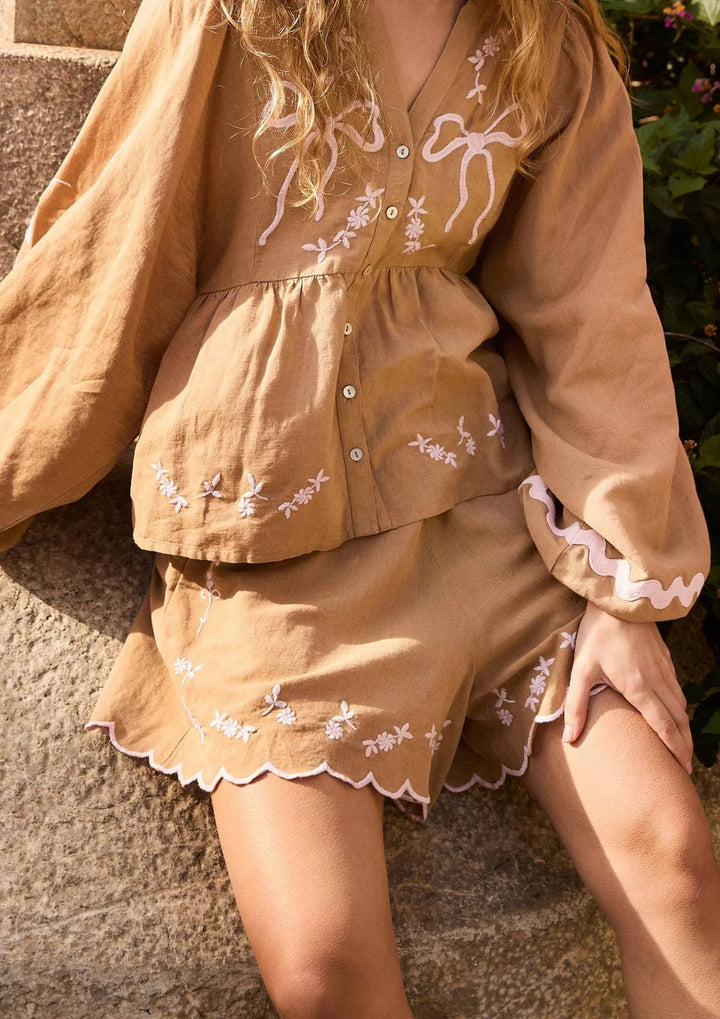 Sissel Edelbo - Belma Shorts - Light Hazel