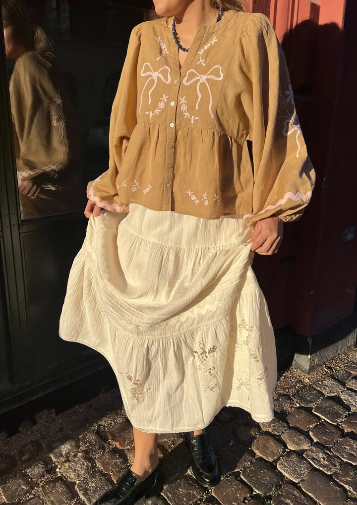 Sissel Edelbo - Belma Top - Light Hazel