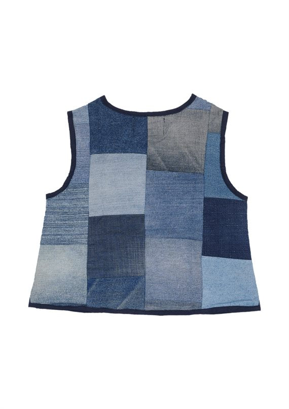 Sissel Edelbo - Blue Mini Vest - Blue Denim