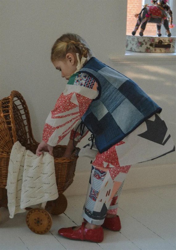 Sissel Edelbo - Blue Mini Vest - Blue Denim
