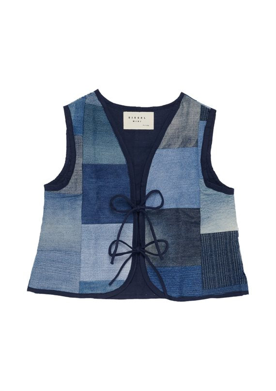 Sissel Edelbo - Blue Mini Vest - Blue Denim