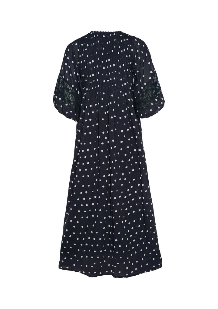 Sissel Edelbo - Bolette Dress - Black Dots - Onesize