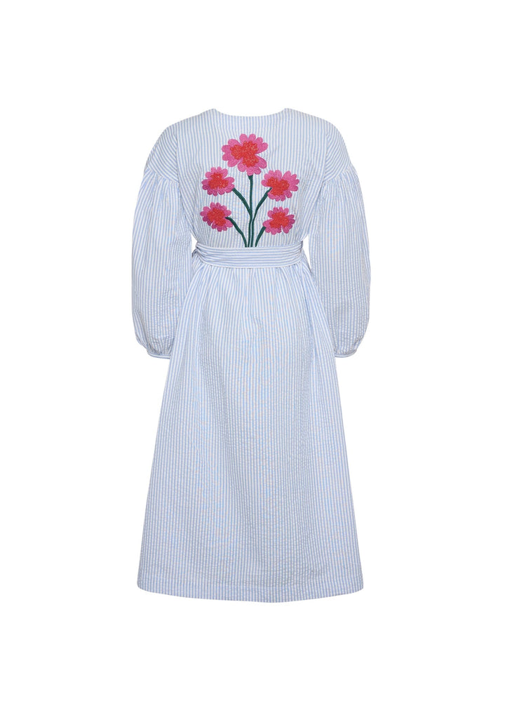 Sissel Edelbo - Caro Dress - Cashmere blue - Onesize