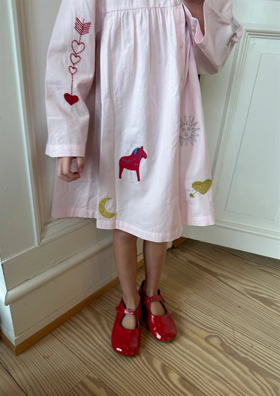 Sissel Edelbo - Christmas Mini Kjole - Cherry Blossom