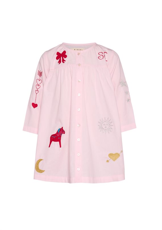 Sissel Edelbo - Christmas Mini Kjole - Cherry Blossom